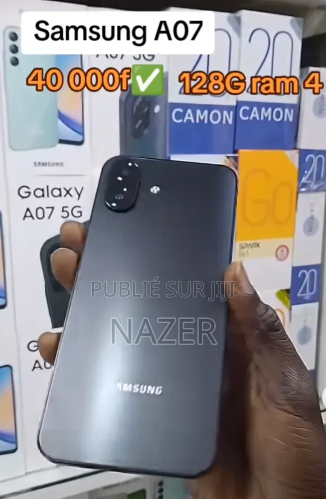 Samsung Galaxy A07 128 GB Bleu