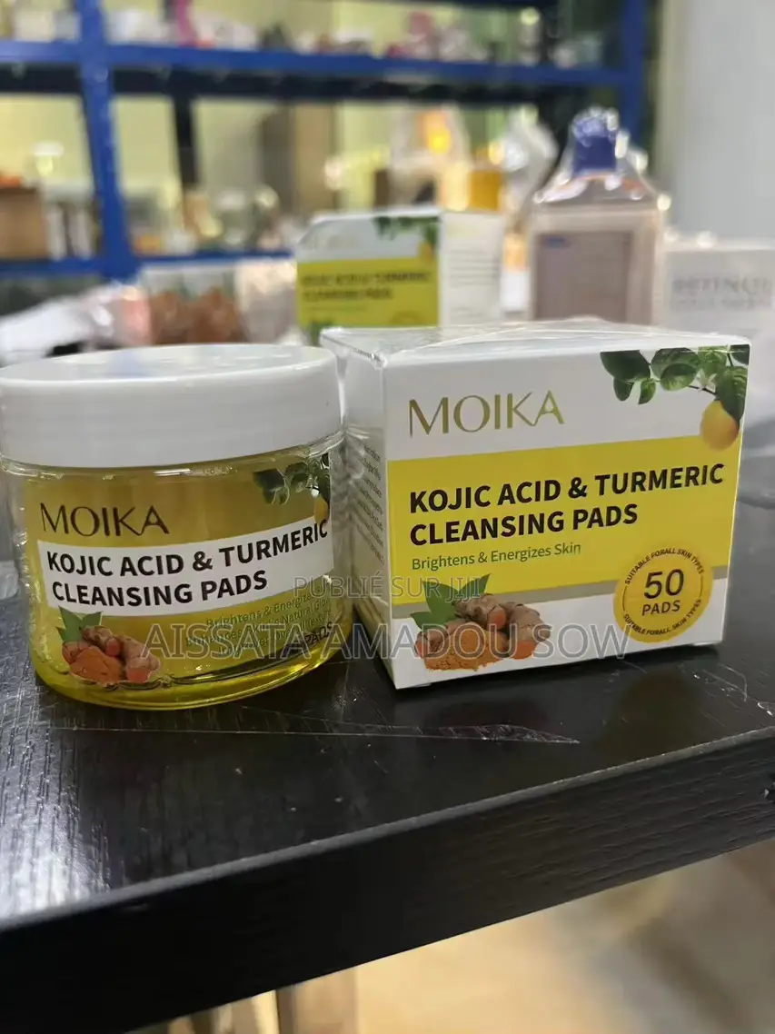 Acide Kojic Tumeric Cleansing Pads