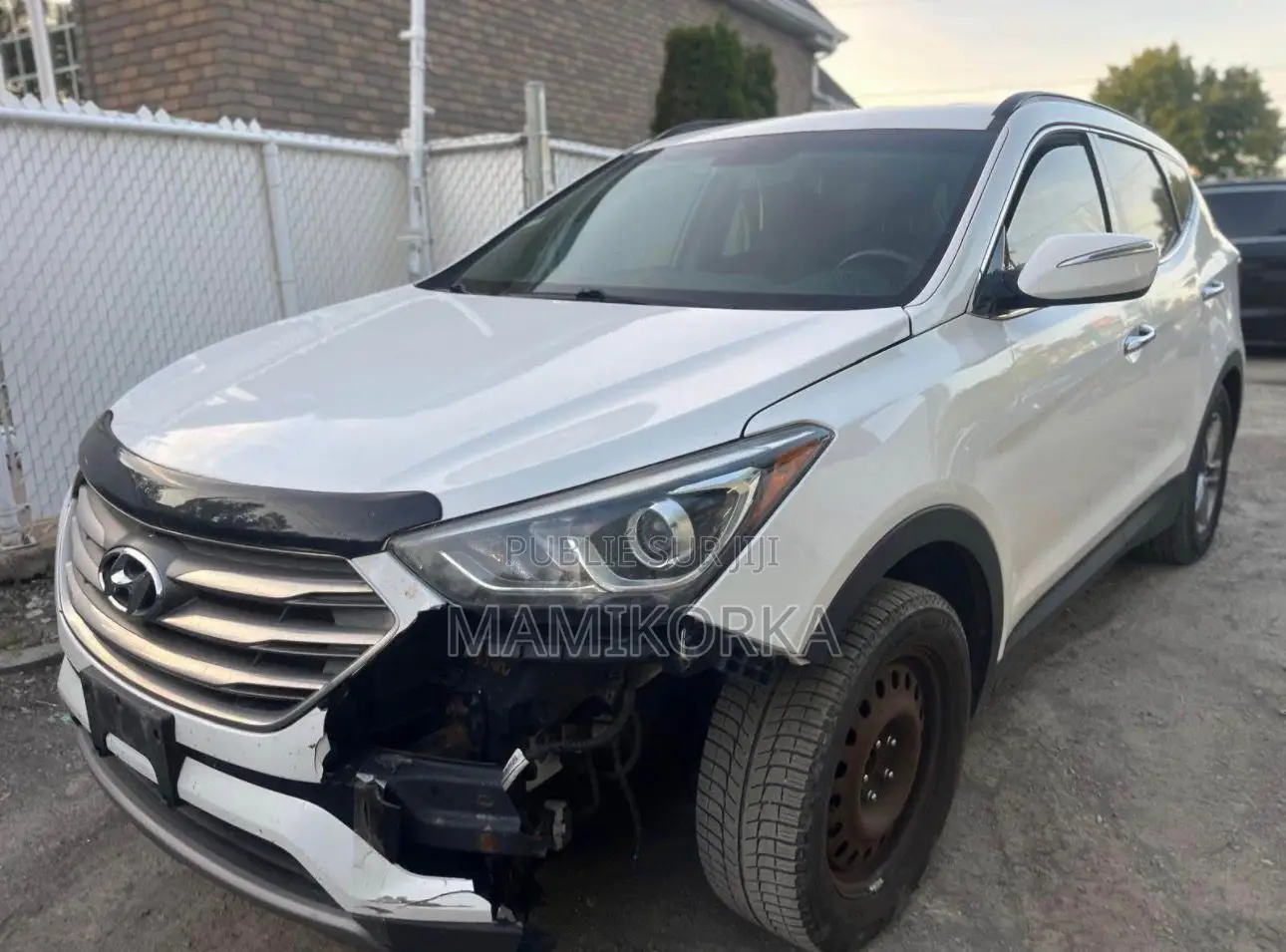 Hyundai Santa Fe 2017 Blanc
