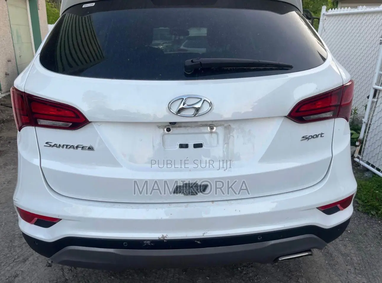 Hyundai Santa Fe 2017 Blanc