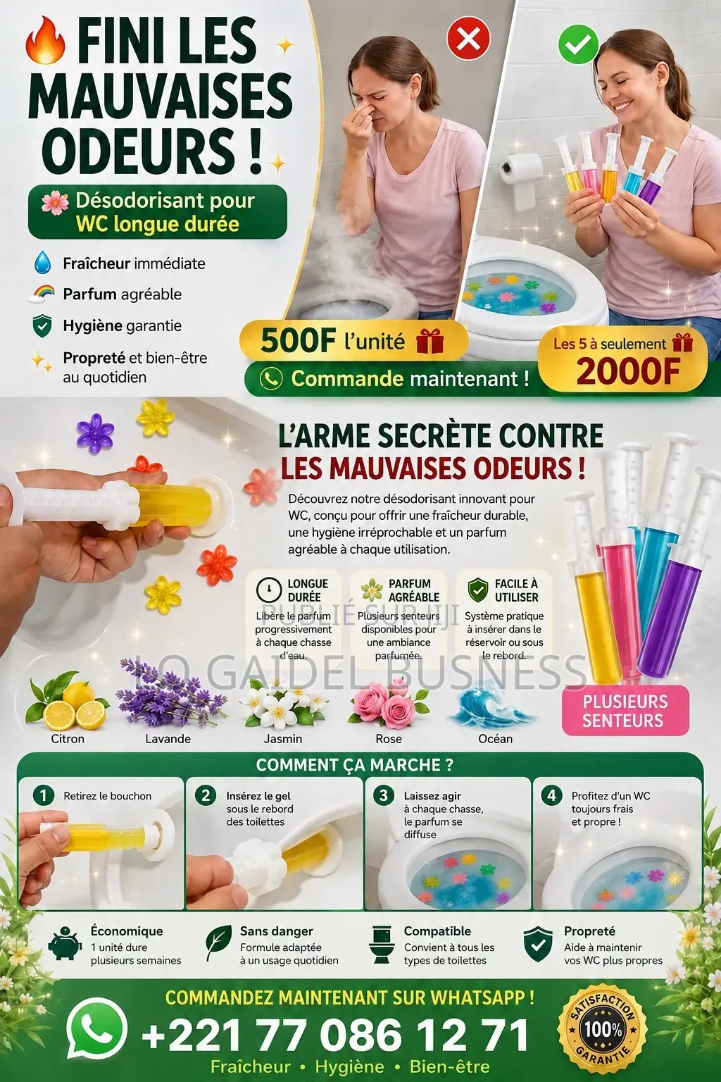 Désodorisant Pour Wc Longue Durée