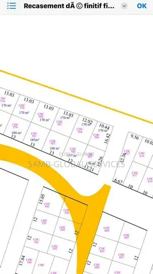 Terrain À Vendre 150m2 Bail Individuel Almadie Dakar