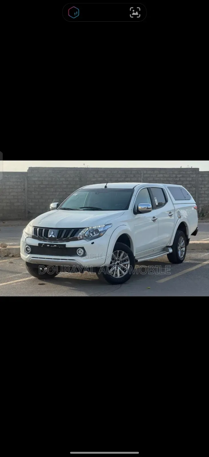Mitsubishi L200 2017 Blanc
