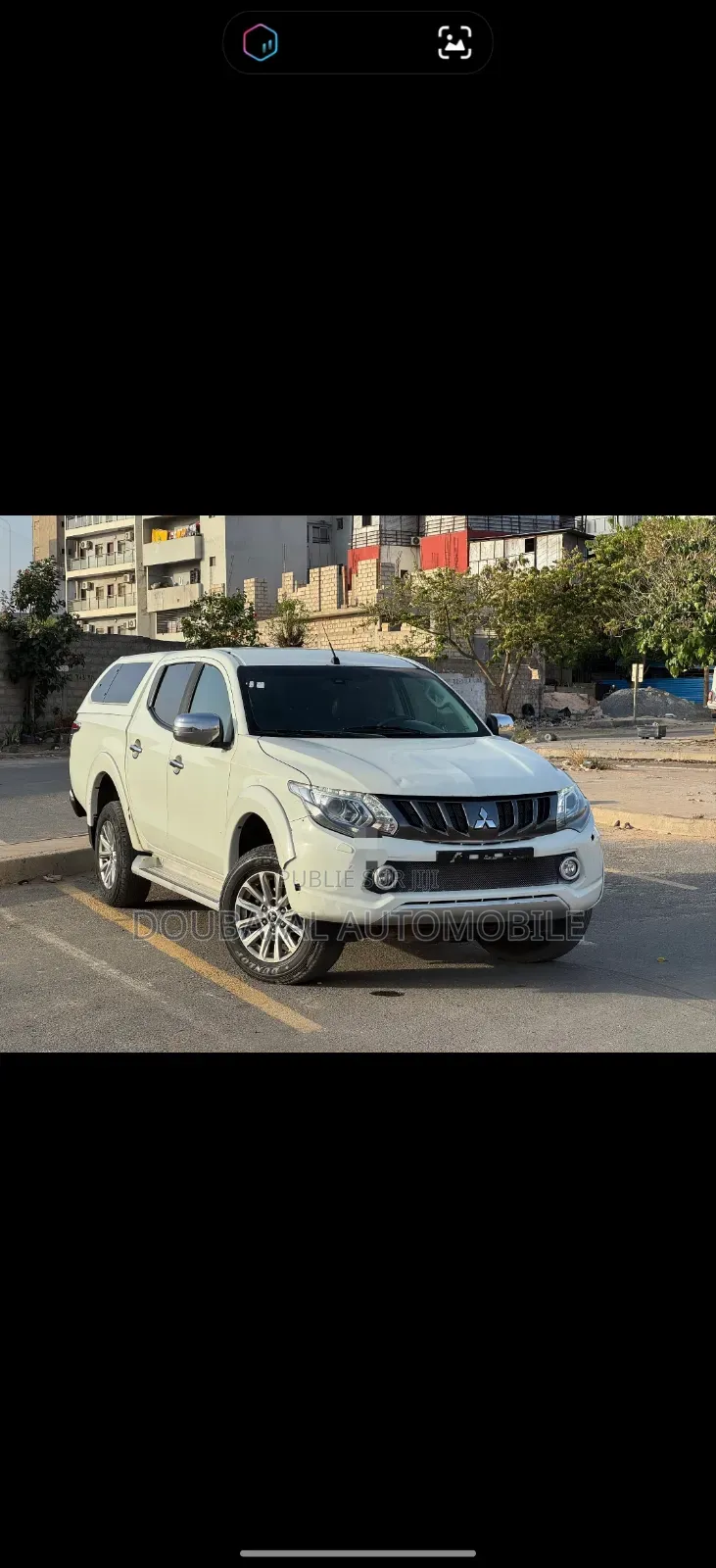 Mitsubishi L200 2017 Blanc