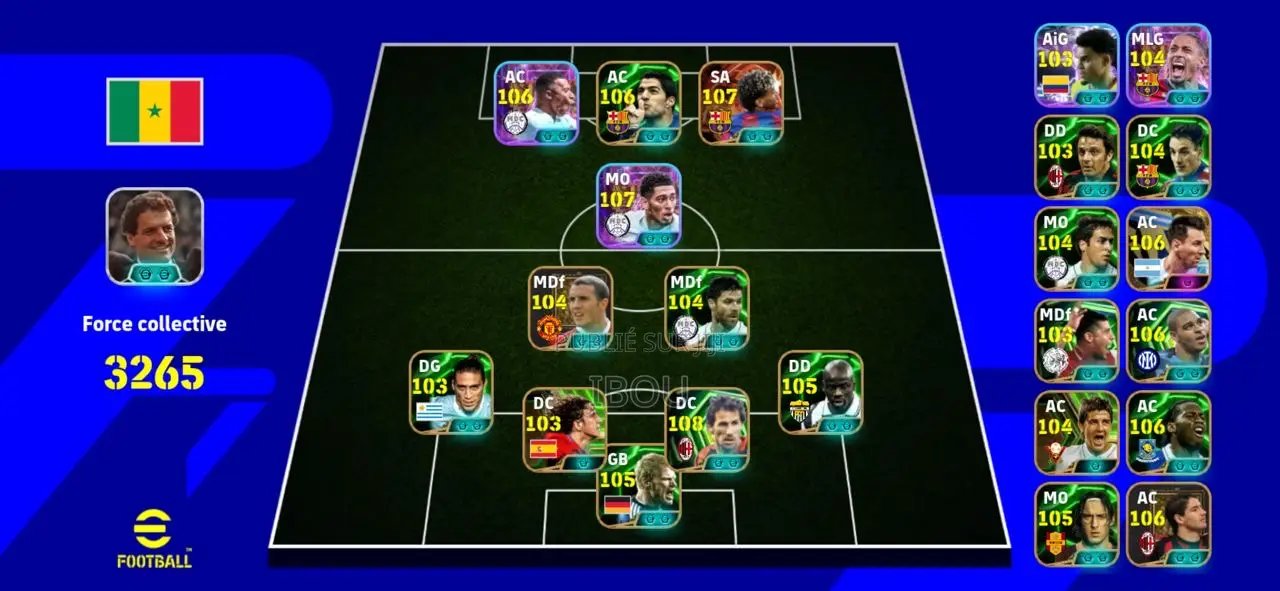 Compte Efooball