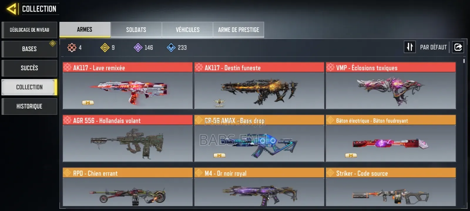 Compte Call of Duty Mobile