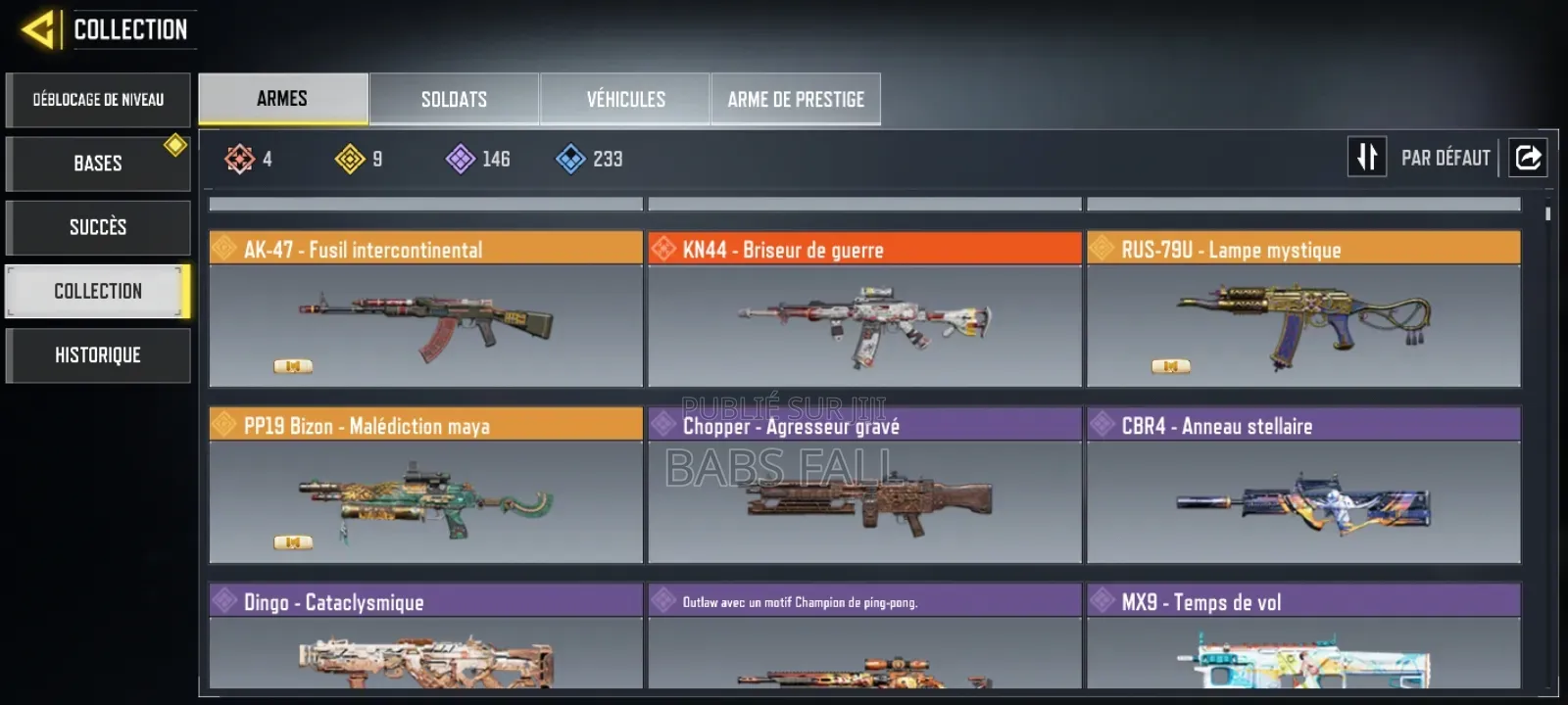 Compte Call of Duty Mobile