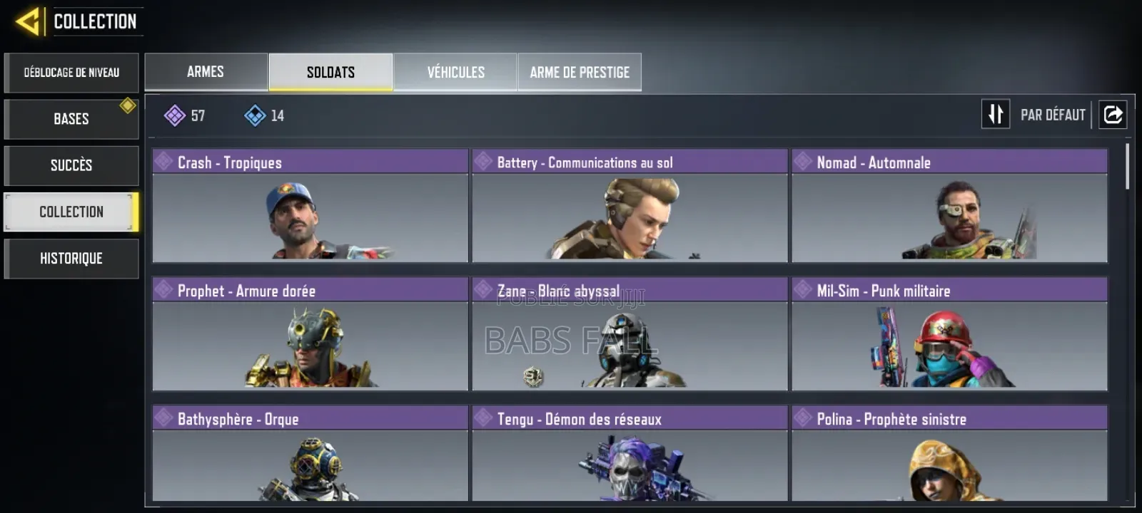 Compte Call of Duty Mobile