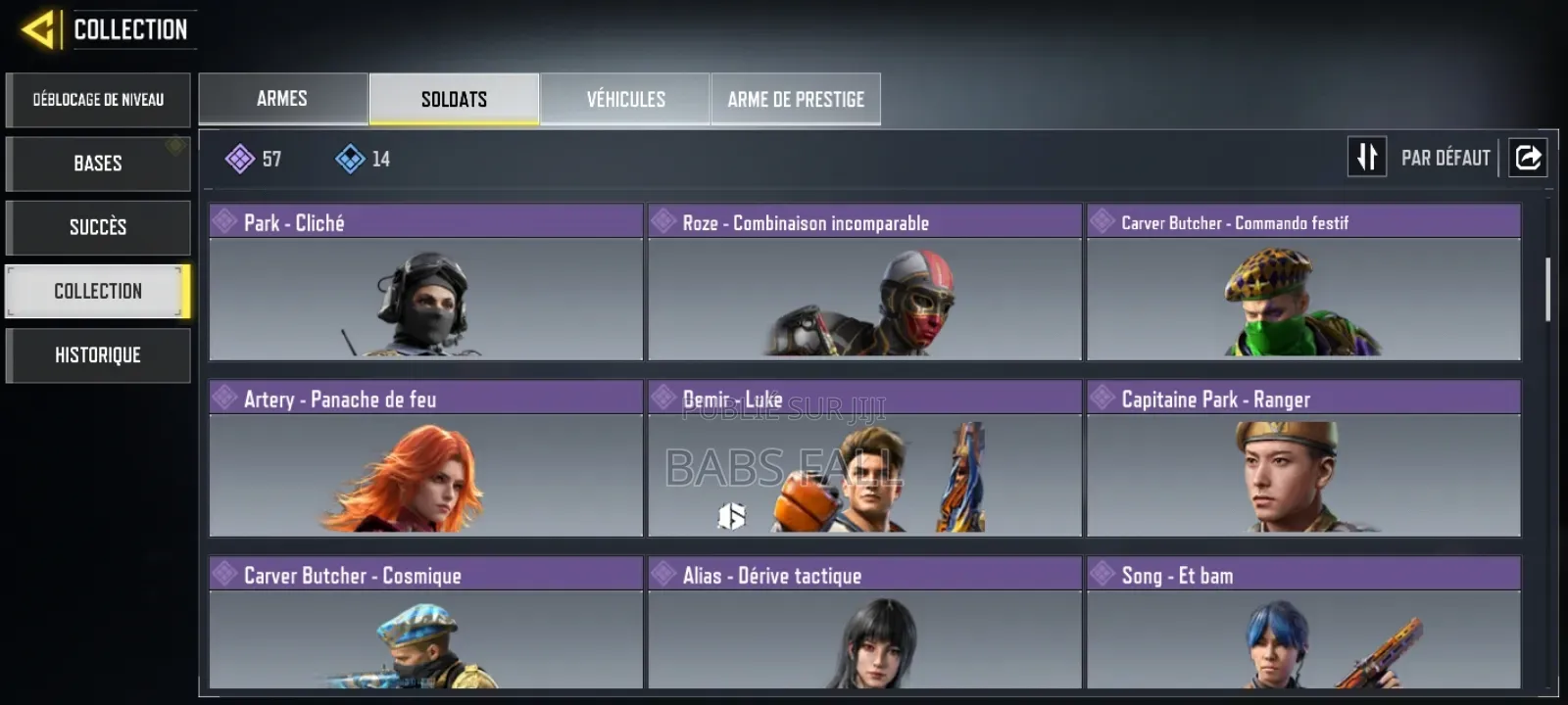 Compte Call of Duty Mobile