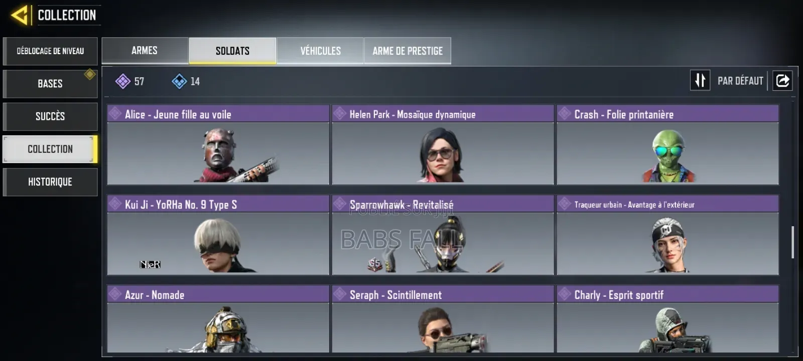 Compte Call of Duty Mobile