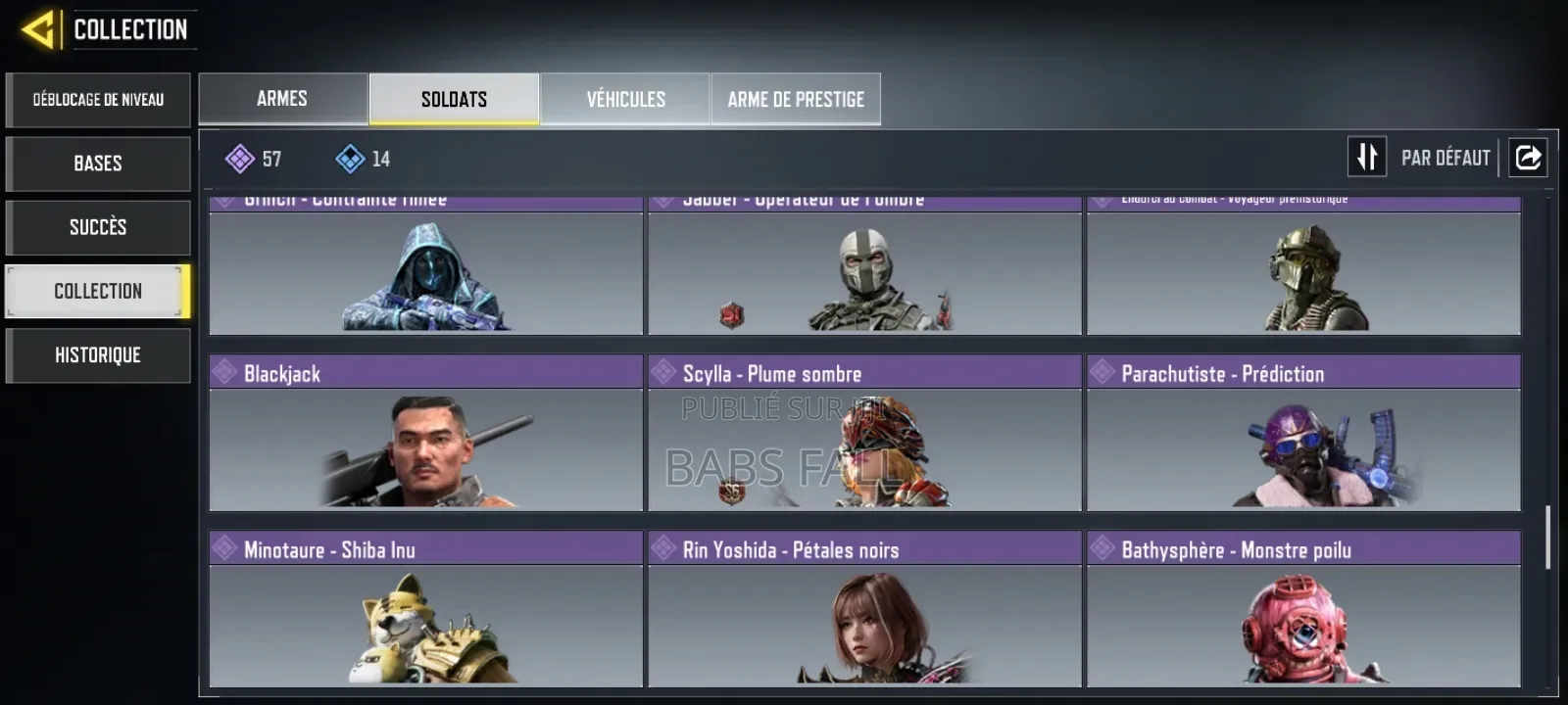 Compte Call of Duty Mobile