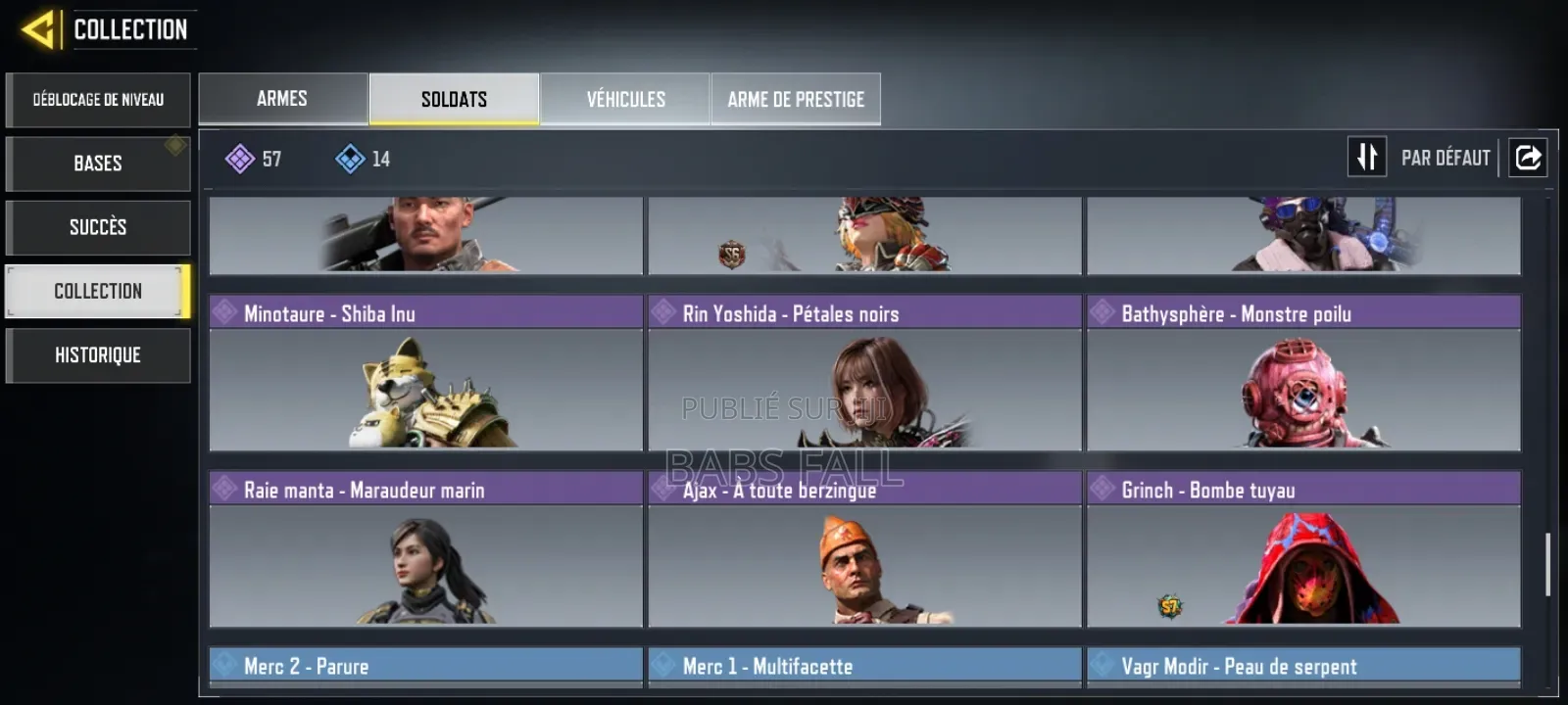Compte Call of Duty Mobile