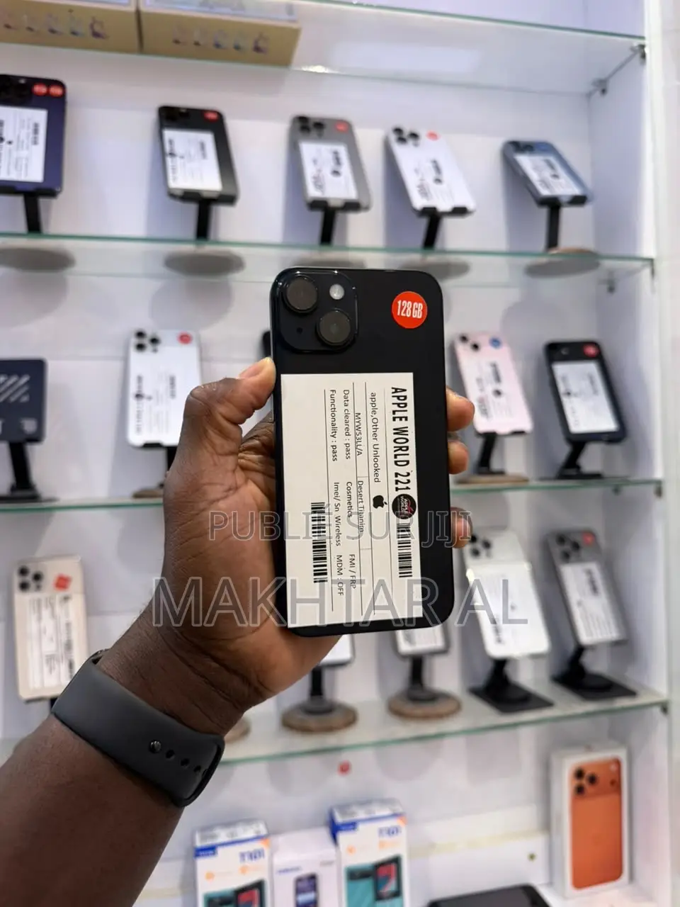 Nouveau Apple iPhone 14 128 GB Noir