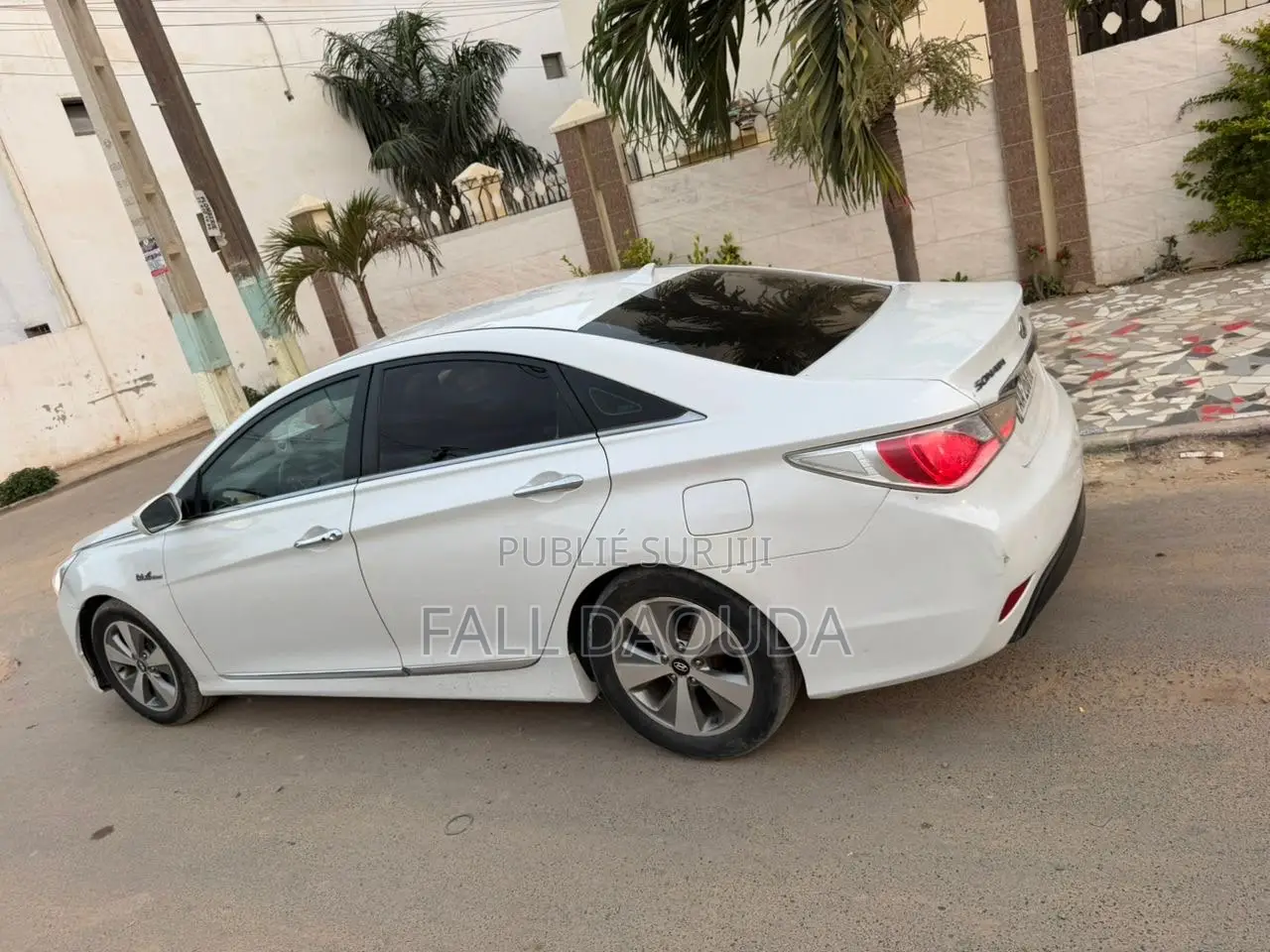 Hyundai Sonata 2013 Blanc