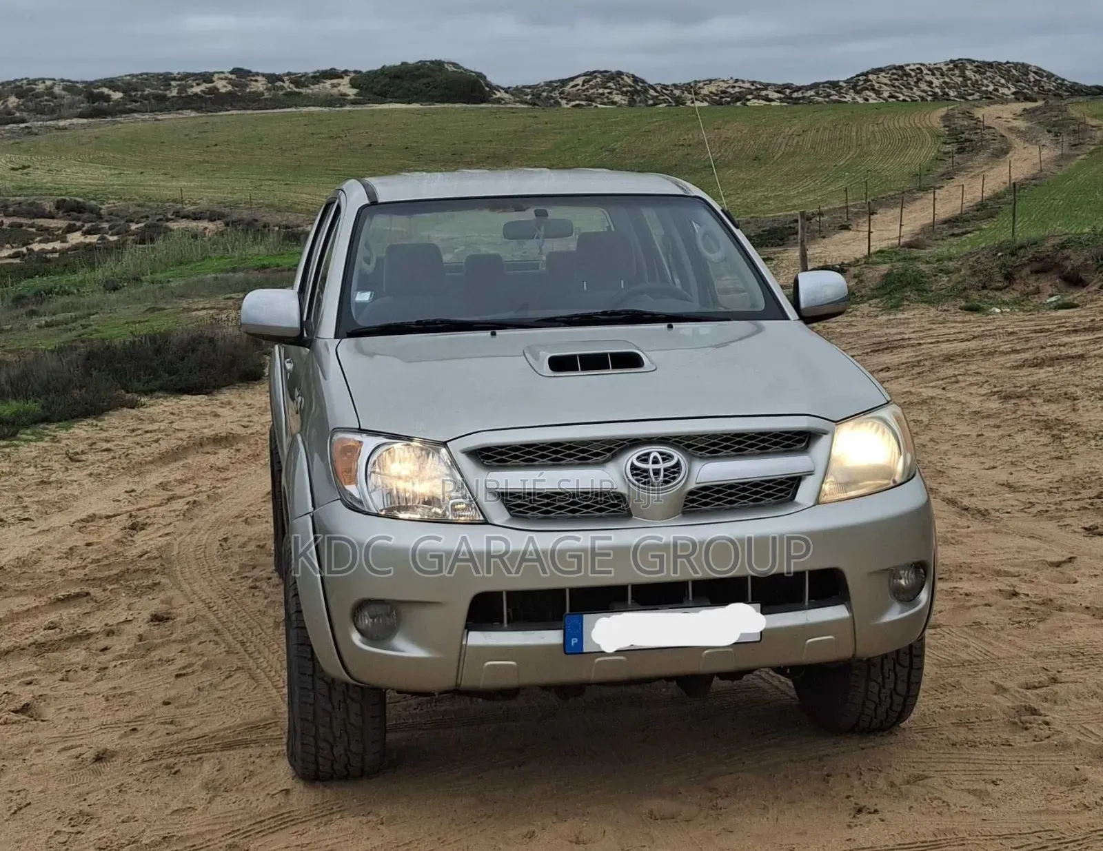 Toyota Hilux 2008 Gris