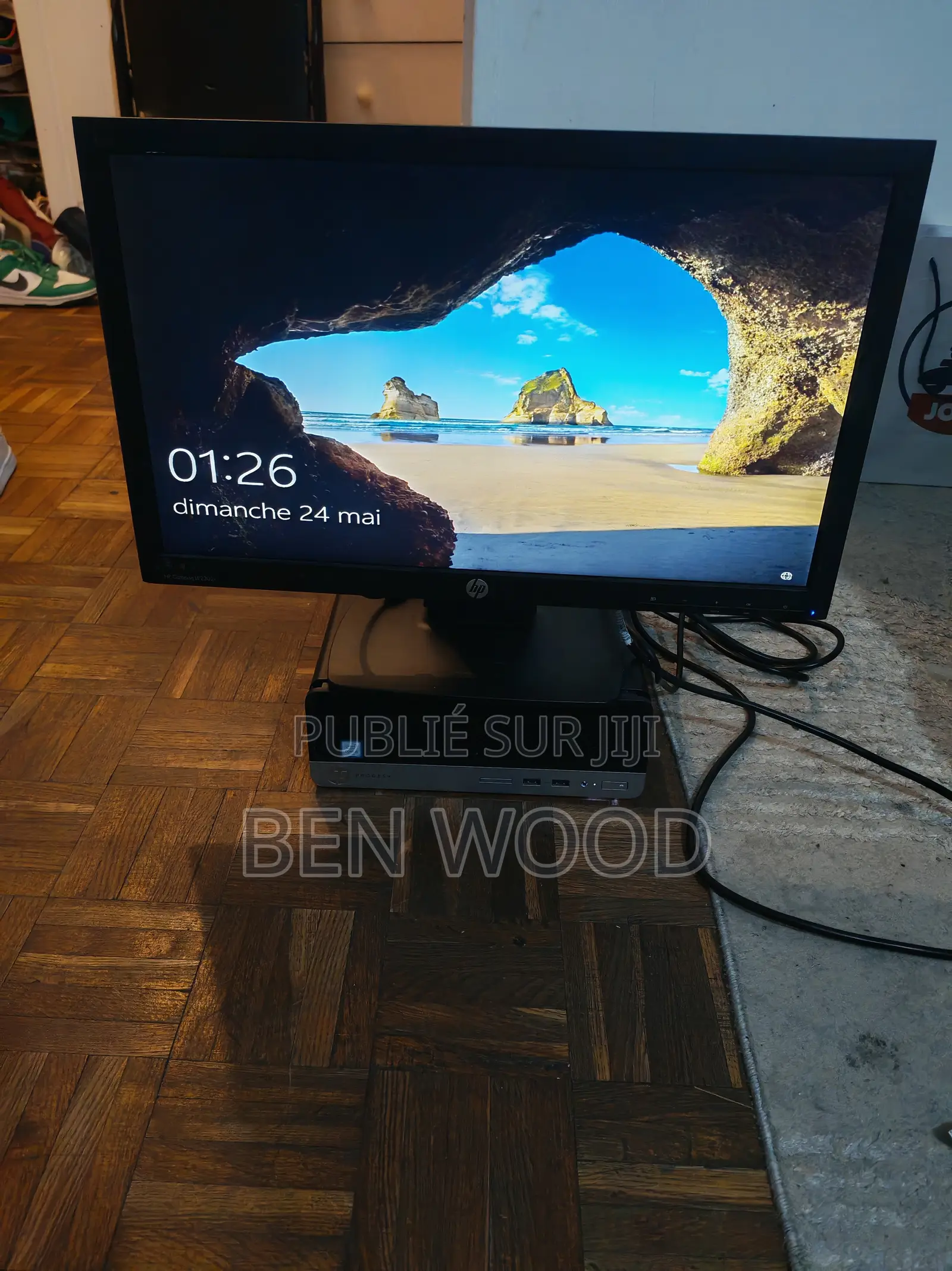 Ordinateur de bureau HP ProDesk 400 8GB Intel Core i5 SSHD+SSD 500GB