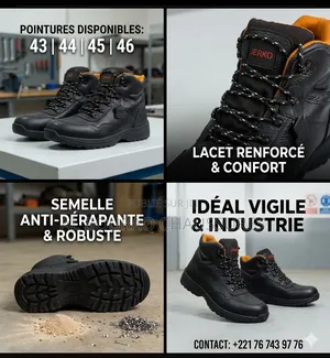 Bottes De Sécurité Serko | Cuir Waterproof Antidérapant