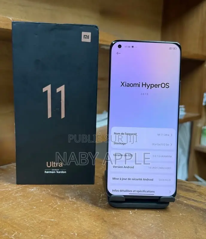 Nouveau Xiaomi Mi 11 Ultra 512 GB Noir