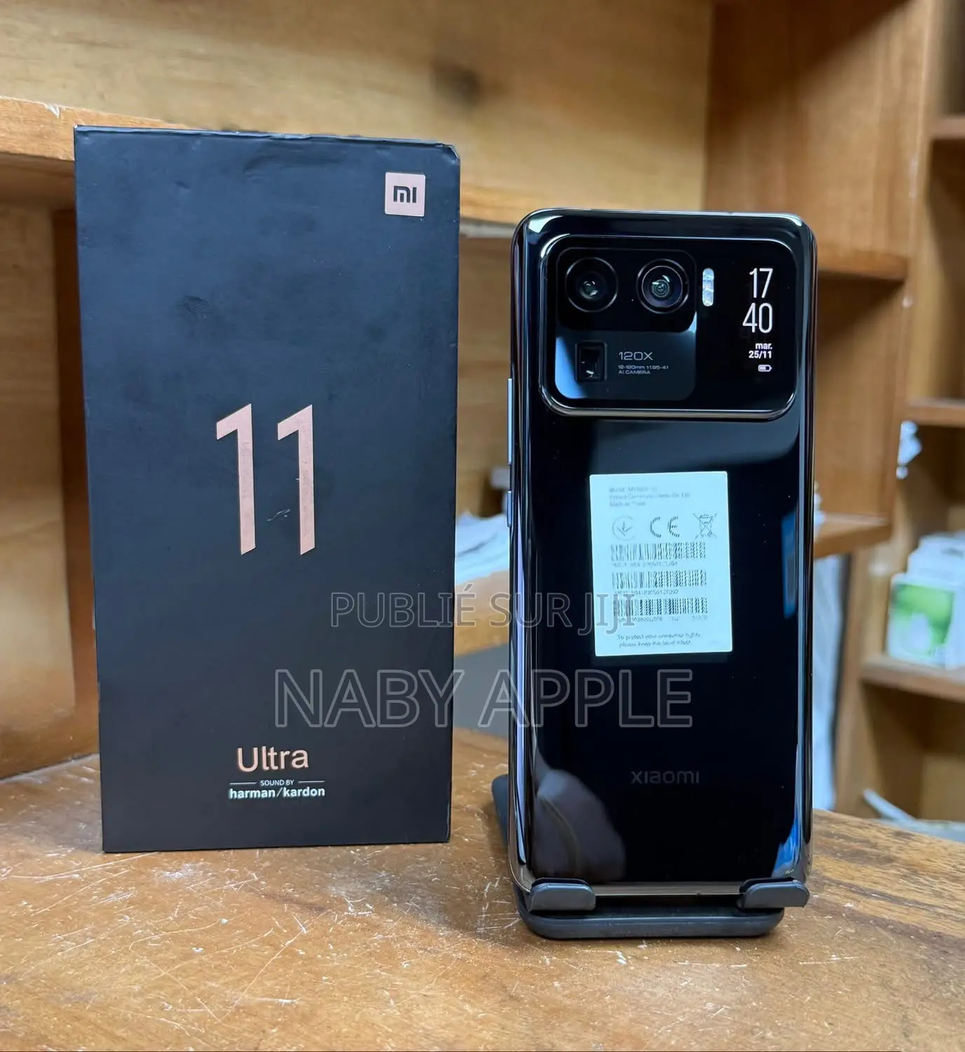 Nouveau Xiaomi Mi 11 Ultra 512 GB Noir