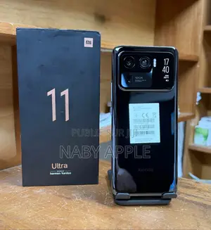 Nouveau Xiaomi Mi 11 Ultra 512 GB Noir