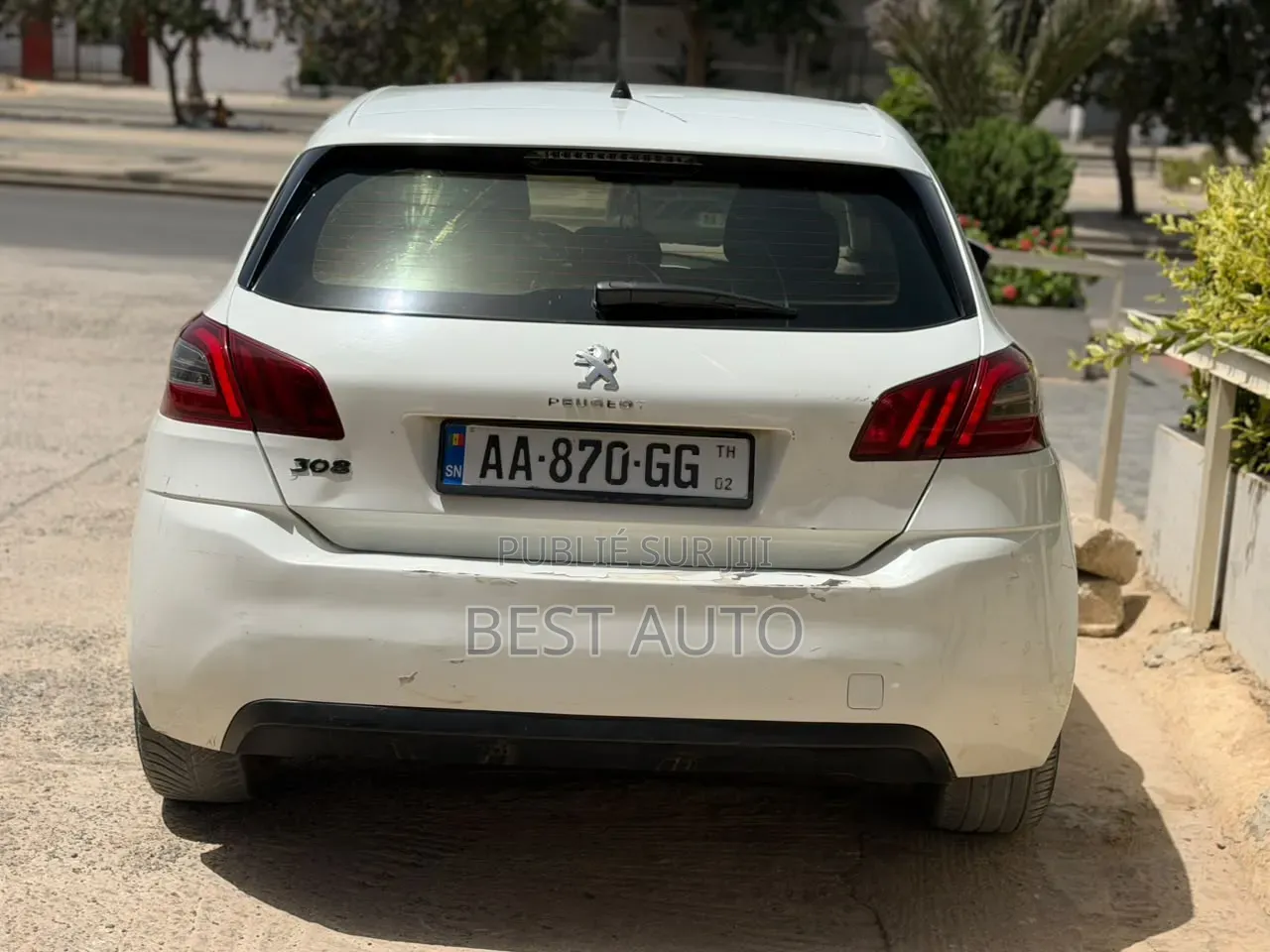 Peugeot 308 2015 Blanc