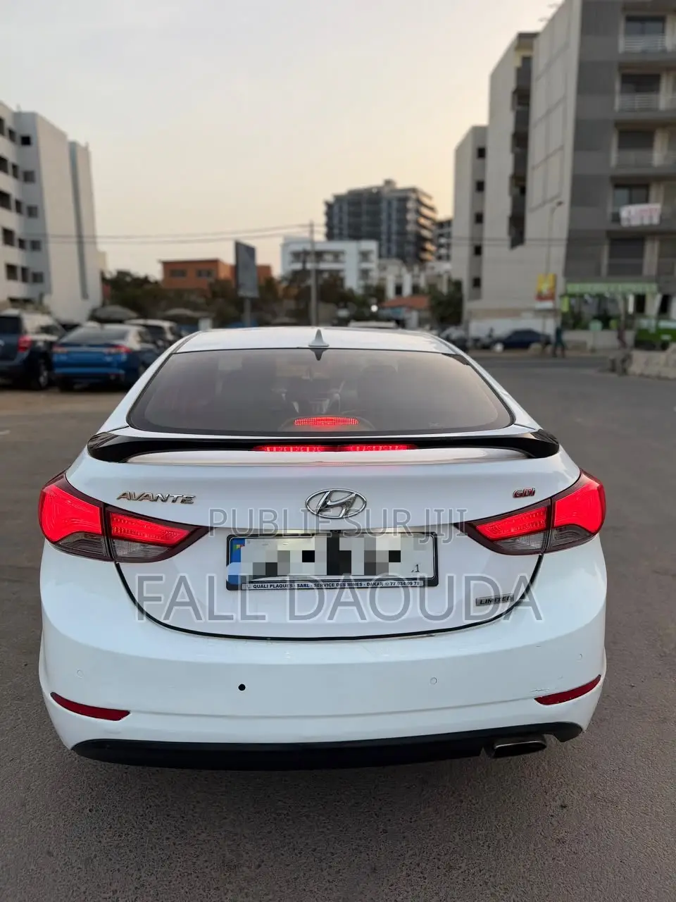 Hyundai Avante 2012 Blanc