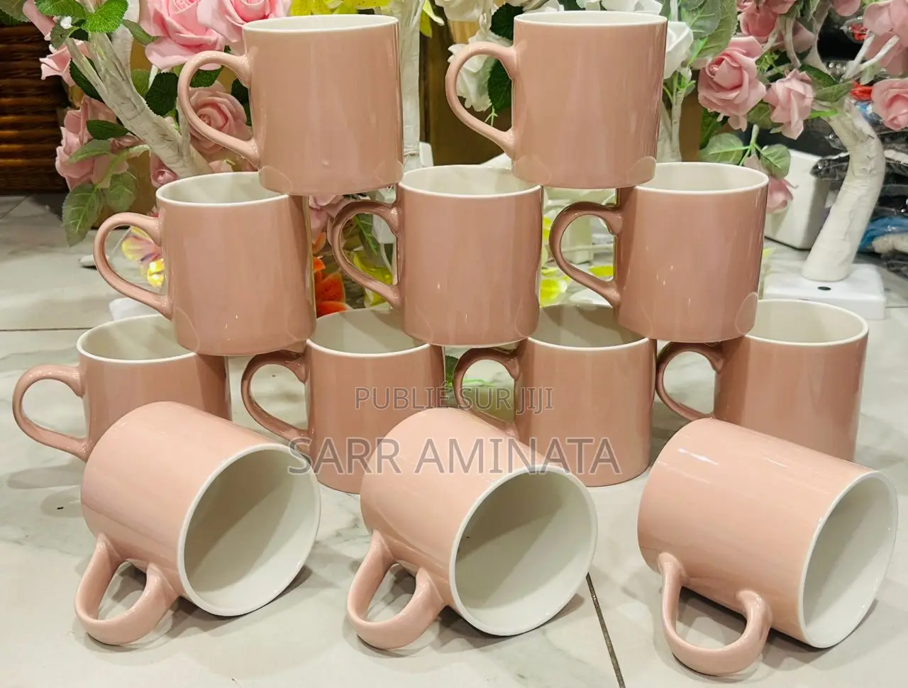 6 Tasses Grand Modèle