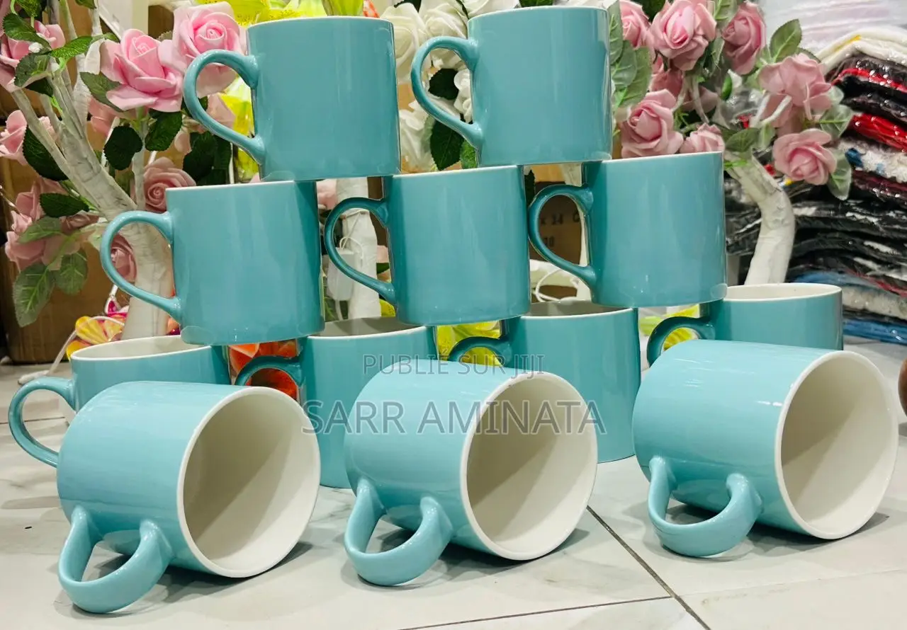6 Tasses Grand Modèle