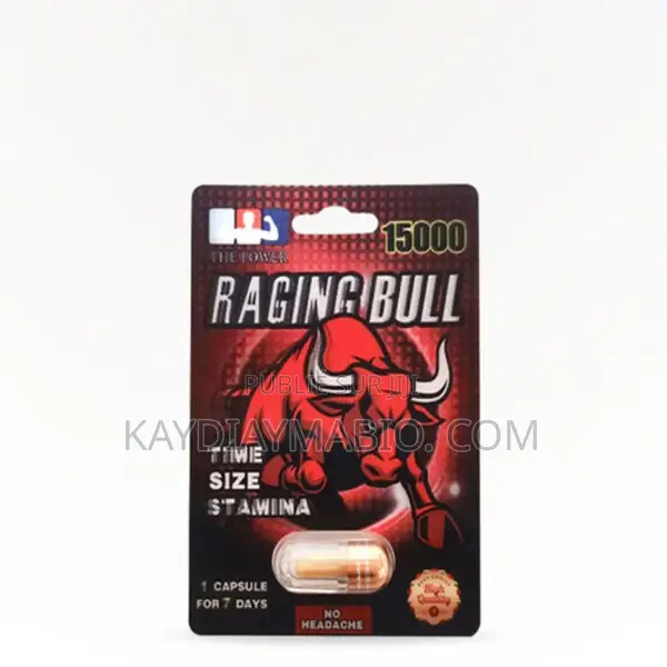 Raging Bull -Aphrodisiaque 15000 - Effet 7 Jours
