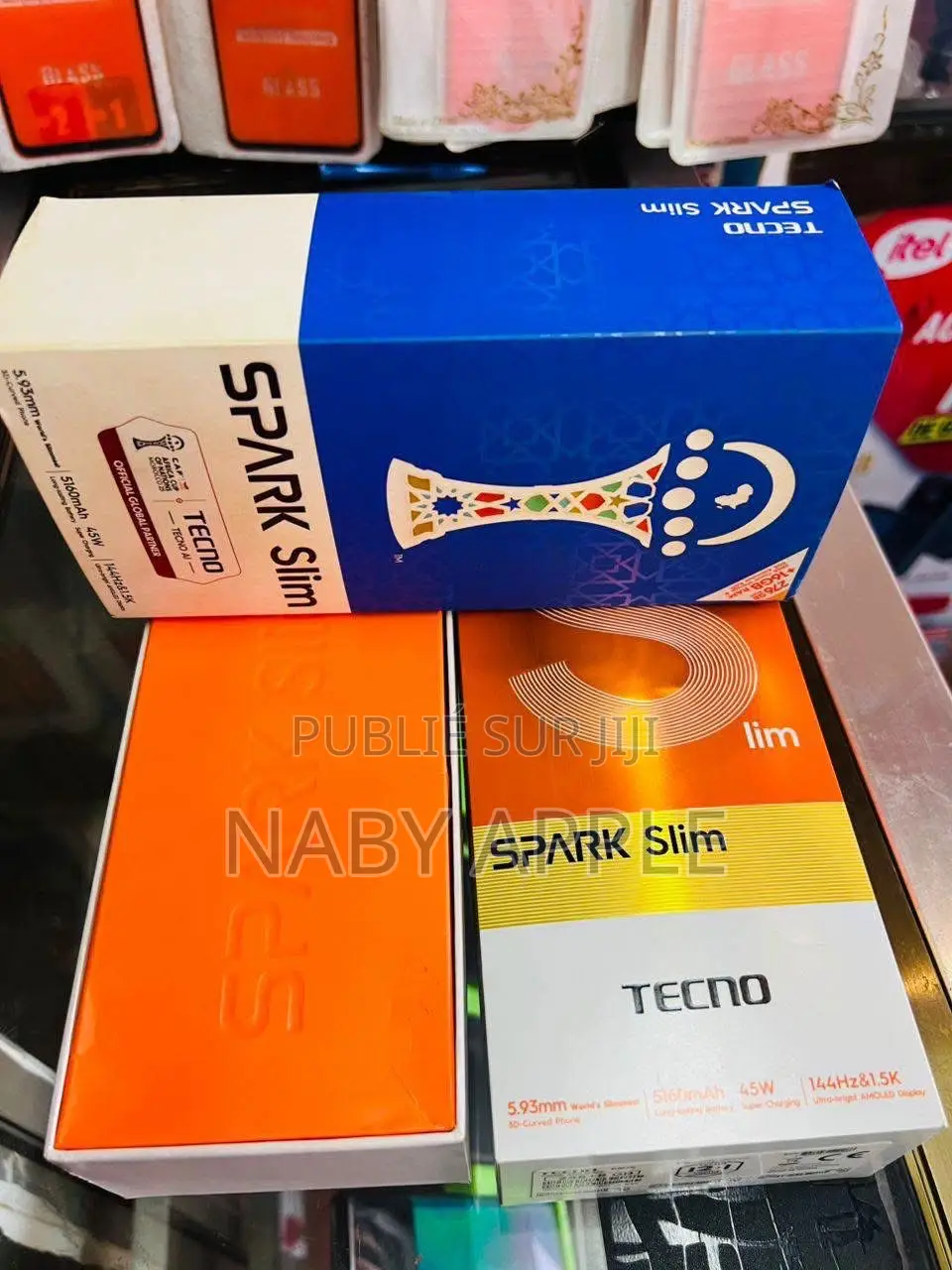 Nouveau Tecno Spark Slim 256 GB Noir