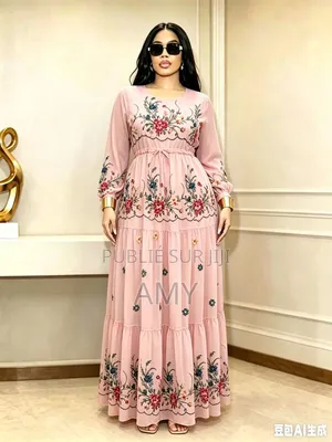 Robe Manche Longue en Cotton