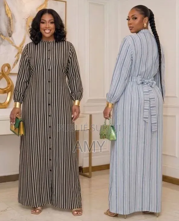 Robe Manche Longue en Cotton