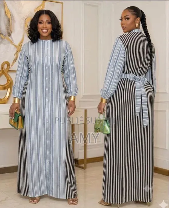 Robe Manche Longue en Cotton