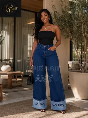 Pantalon Jean Femme