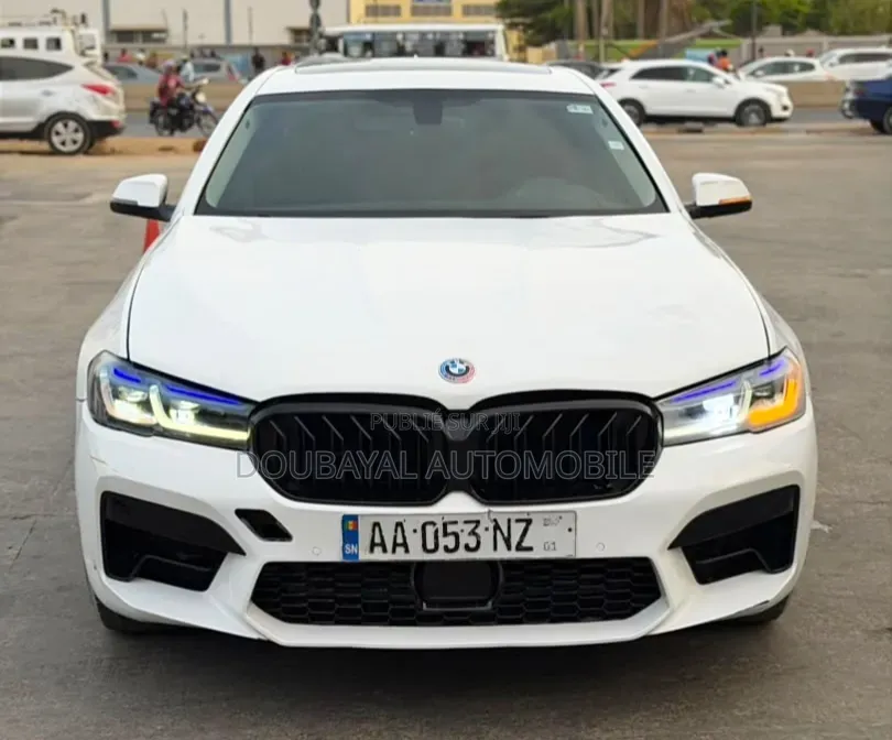 BMW 5 Series 2015 Blanc