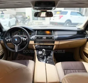 BMW 5 Series 2015 Blanc