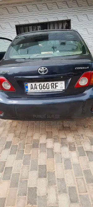Toyota Corolla 2009 Bleu