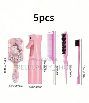 Ensemble 5 Pièces De Soins Cheveux Pour Filles