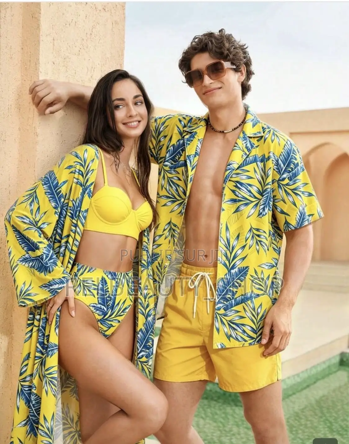 Tenue Été Ensemble Pour Couple