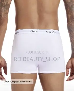 Ensemble 5 Pièces Sous Vêtements en Coton Pour Hommes