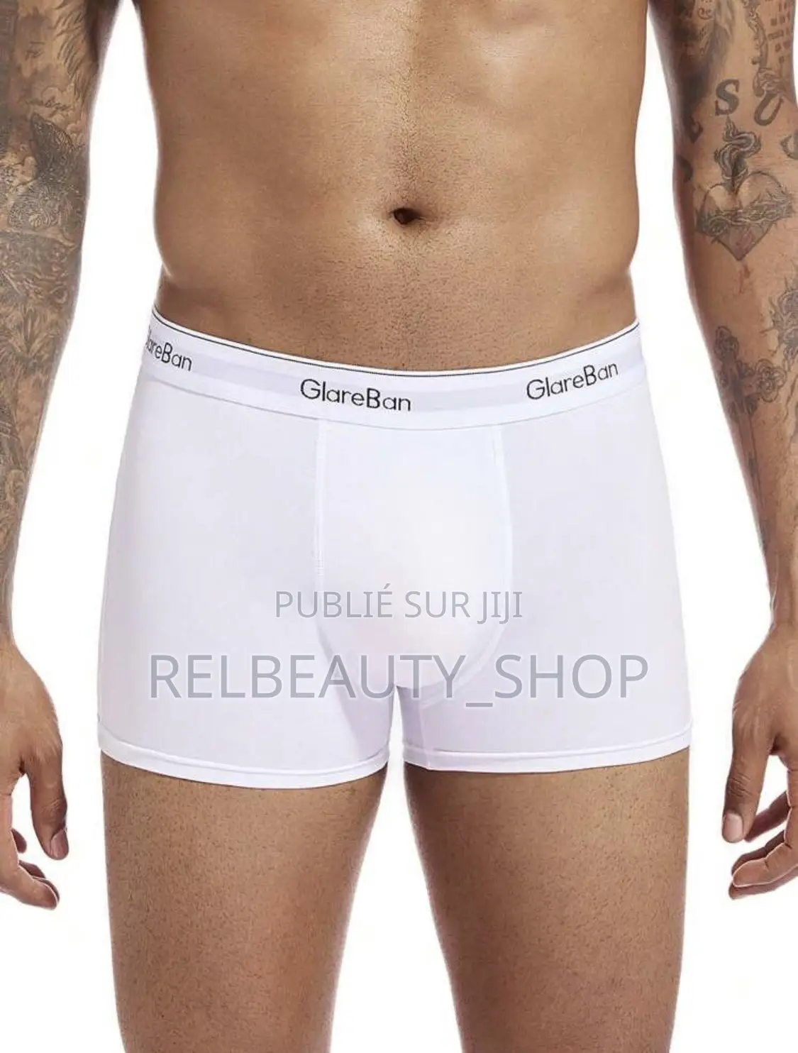 Ensemble 5 Pièces Sous Vêtements en Coton Pour Hommes
