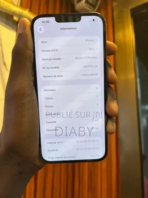 Apple iPhone 13 Pro Max 256 GB Bleu