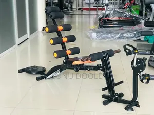 Appareil Abdominaux 6 en 1 Complet – Entraînez Tout Votre Corps !