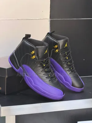 Air J12 Mauve-Noir Disponible