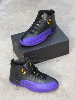 Air J12 Mauve-Noir Disponible