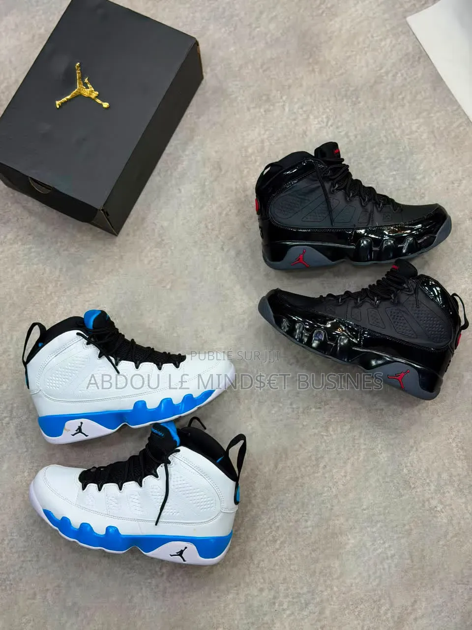 Air J9 Black-White Disponible