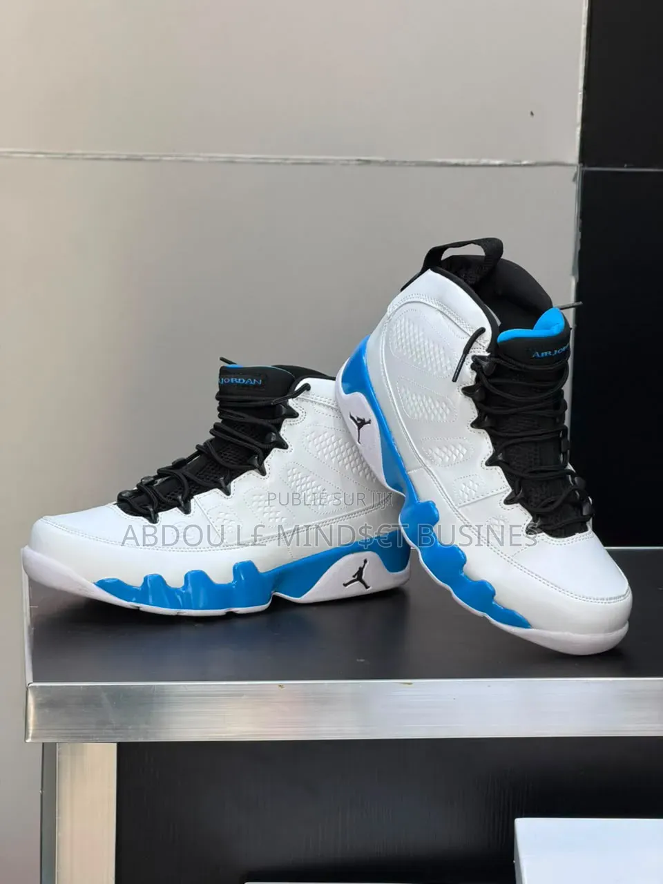 Air J9 Black-White Disponible