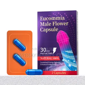 Capsule De Fleur d'Eecommia 100% Naturelle Pour Hommes,