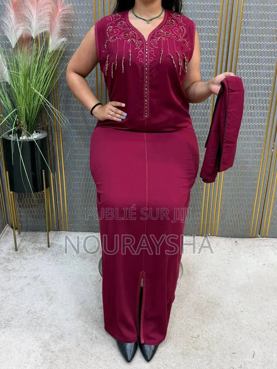 Jalaba Marocaine en Coton