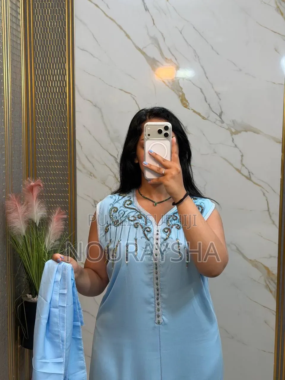 Jalaba Marocaine en Coton